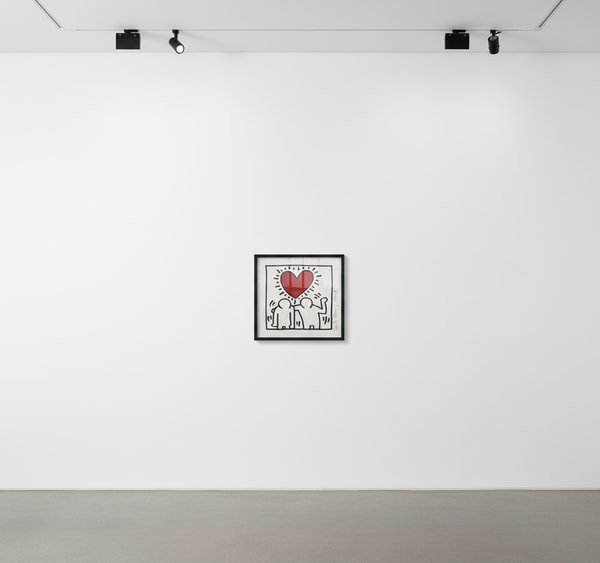 Keith Haring - Untitled (Littmann PP. 85), 1987, Silkscreen