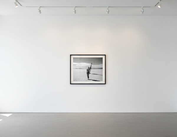 Michel Comte - Beauty and the Beast (Giraffe), Silver Gelatin Print