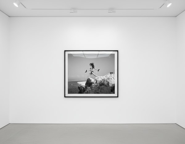 Michel Comte - Gisele Bundschen Cannes I, 1999, Oversized chromogenic print