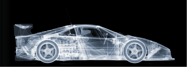 Nick Veasey - 1988 Ferrari F40 GTE