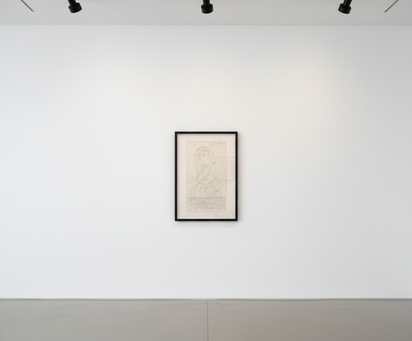 Pablo Picasso - Dora Maar, 1938, Bloch 308
State I: etching on copper; State IX: etching, aquatint, scraper and engraving