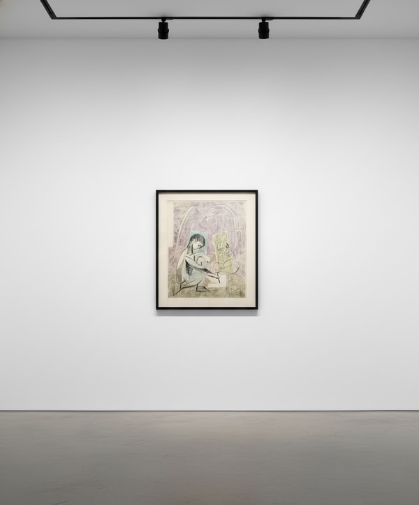 Pablo Picasso - The Little Artist (Draughtsman) | Le petit dessinateur, 1954, Original Hand Signed and Numbered Lithograph...