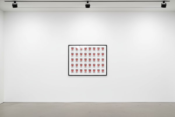 Richard Pettibone - 32 Cans of Campbell's Soup, 1978, Synthetic polymer paint and silkscreen inks on canvas