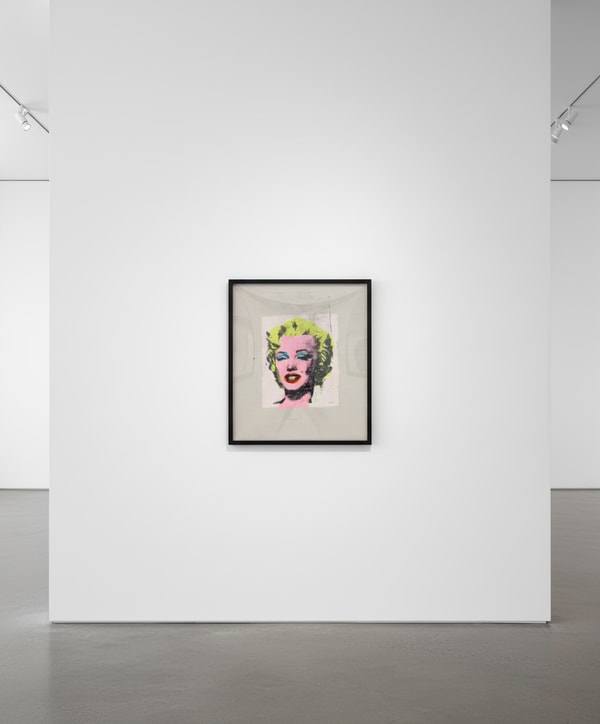 Richard Pettibone - Andy Warhol Marilyn 1962, 1978, Synthetic polymer paint and silkscreen inks on canvas