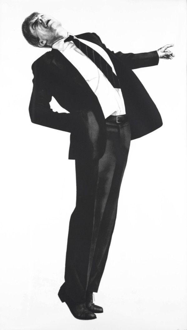 Robert Longo - Edmund , from Men In The Cities, 1985