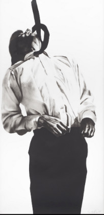 Robert Longo - Eric from Men in the Cities, 1985