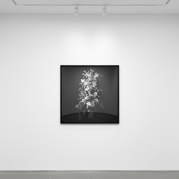 Robert Mapplethorpe - Flower Arrangement, 1984, Platinum print