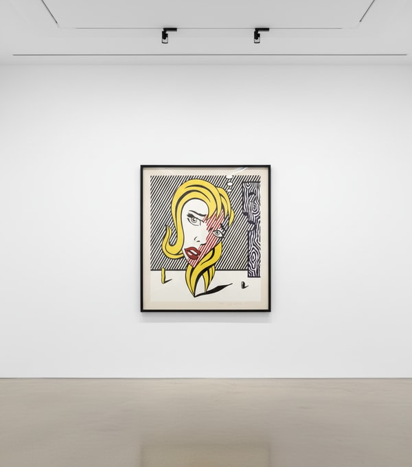 Roy Lichtenstein - Blonde , from the Surrealist Series (C. 153), 1978, Lithograph in colors on Arches 88 paper