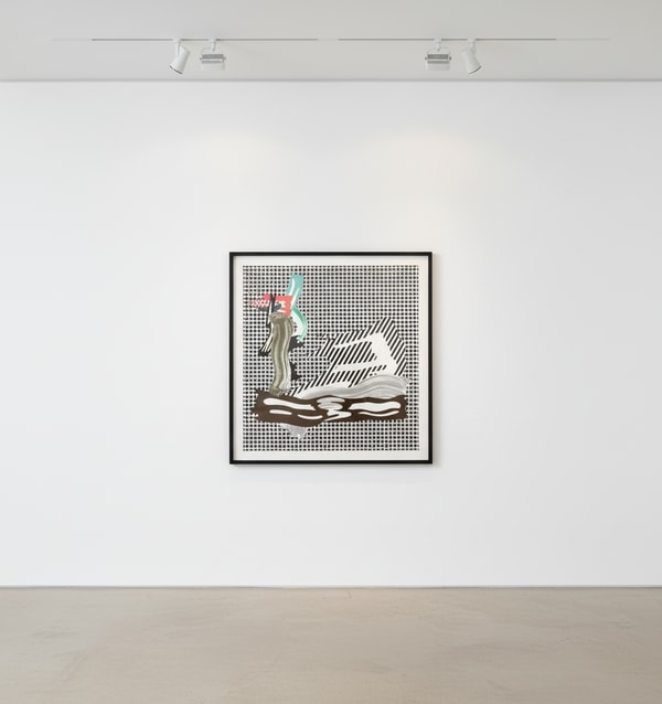 Roy Lichtenstein - Brushstroke Canvas (C.234), 1989