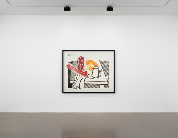 Roy Lichtenstein - Brushstroke Still Life With Coffee Pot (C. 308B), 1997