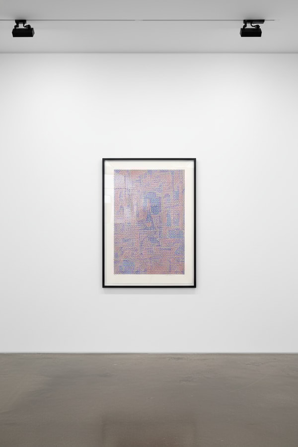 Roy Lichtenstein - Cathedral II (C. 76), 1969, Lithograph