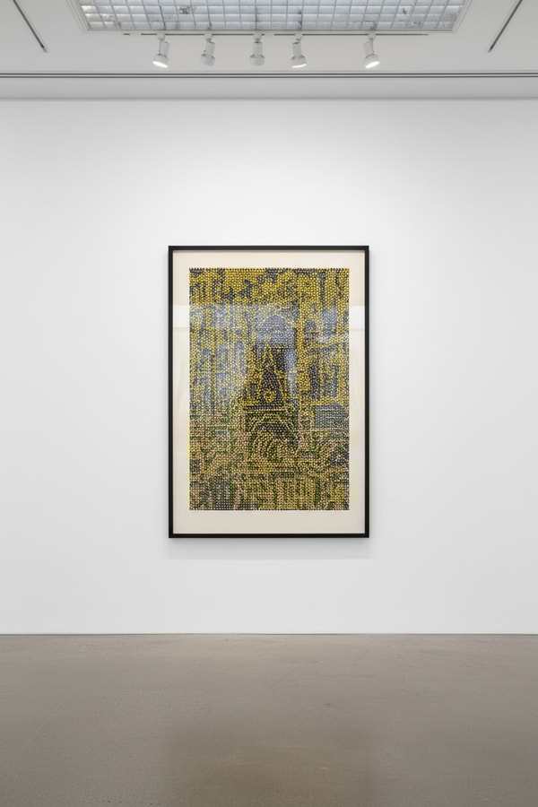 Roy Lichtenstein - Cathedral VI State I (C. 81), 1969, Lithograph