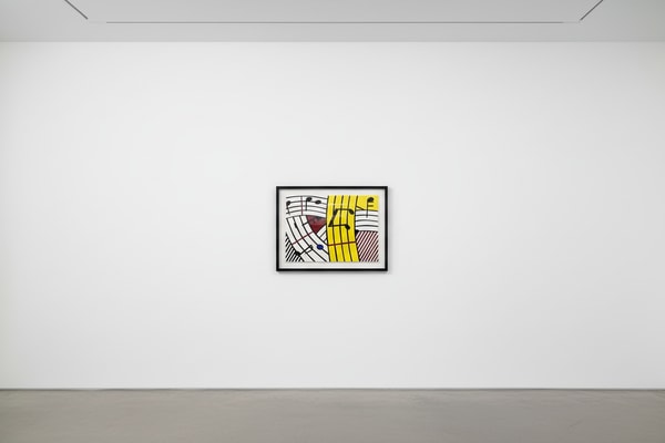 Roy Lichtenstein - Composition IV (C. 293), 1995, Screenprint