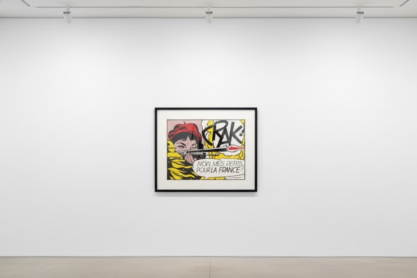 Roy Lichtenstein - Crak! C. II 2, 1963, Lithograph