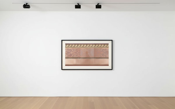 Roy Lichtenstein - Entablature II (C. 139), 1976, Screen print, lithograph and collage with embossing