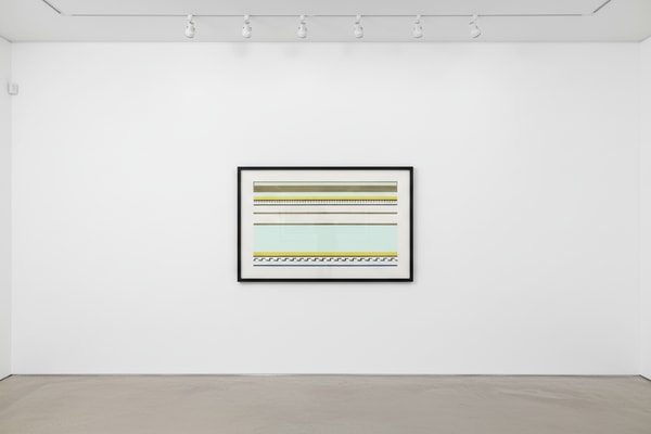 Roy Lichtenstein - Entablature VI (C. 143), 1976, Screen print and collage with embossing