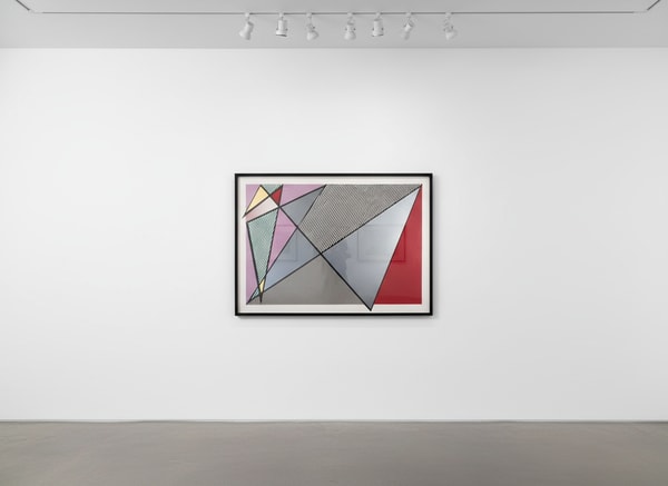 Roy Lichtenstein - Imperfect (C. 224), 1988, Wood cut and screen print in colors