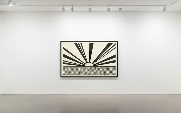 Roy Lichtenstein - Landscape 4 (C. 54), 1967, Screen print with chromogenic photographic print collage