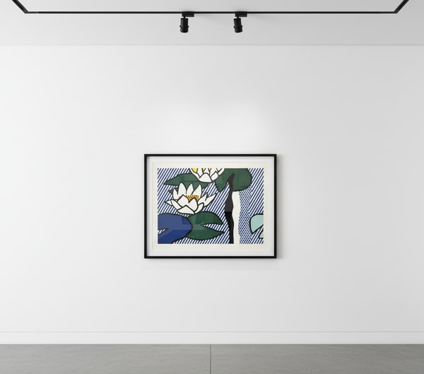Roy Lichtenstein - Les Nymphéas (C. 280), from Water Lilies, 1993, Linocut, woodcut, lithograph and screen print