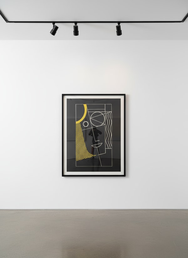 Roy Lichtenstein - Modern Head #2 (C. 92), 1970, Lithograph and linocut with embossing