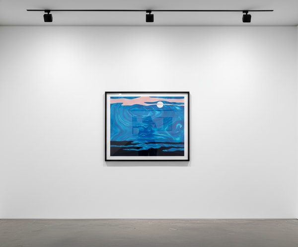 Roy Lichtenstein - Moonscape C. 37, 1965, Screen print