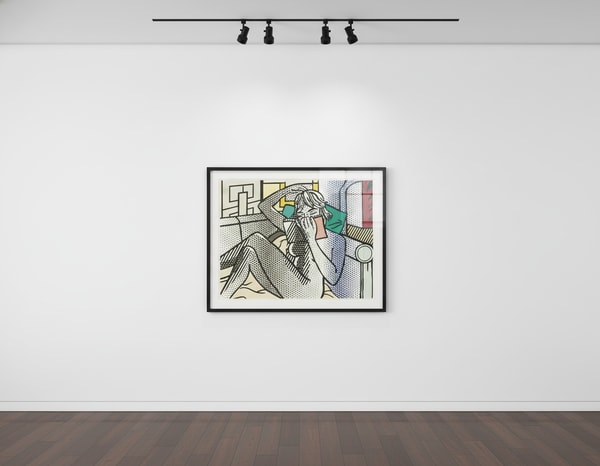 Roy Lichtenstein - Nude Reading (C. 288), 1994, Relief print