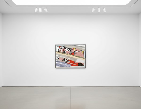 Roy Lichtenstein - Reflections on Conversation (C. 240), 1990, Screen print