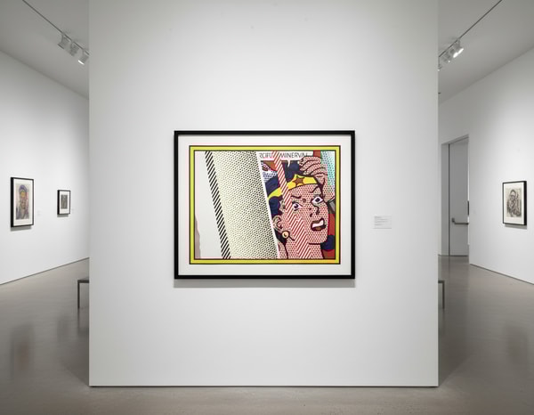 Roy Lichtenstein - Reflections On Minerva (C.244), 1990, Screen print