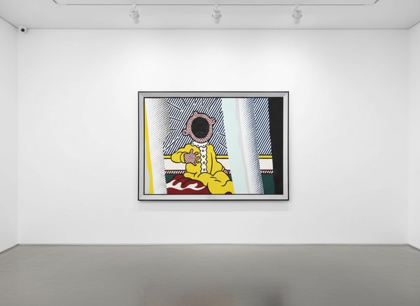 Roy Lichtenstein - Reflections On The Scream (C. 243), 1990, Lithograph, screen print, woodcut, and metalized PVC collage ...