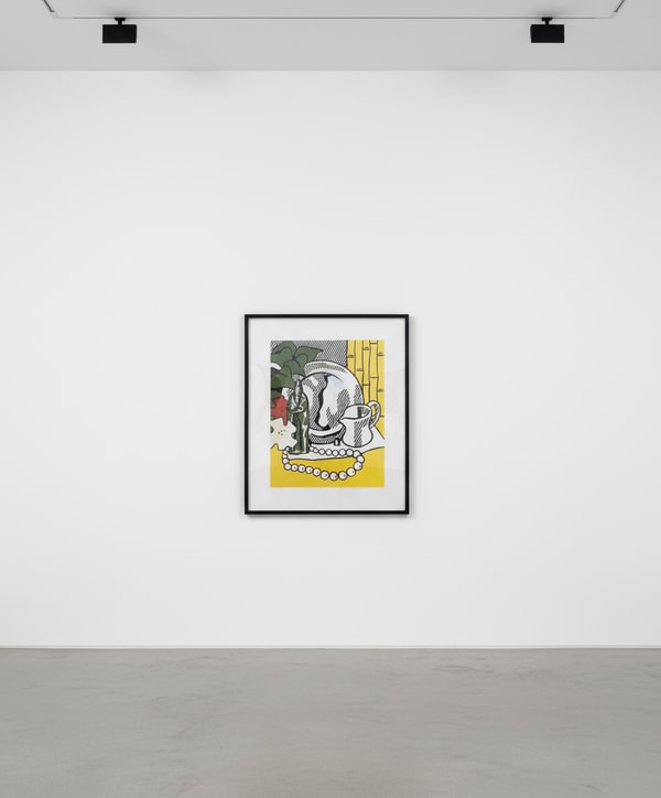 Roy Lichtenstein - Still Life With Figurine (C. 128), 1974, Screen print