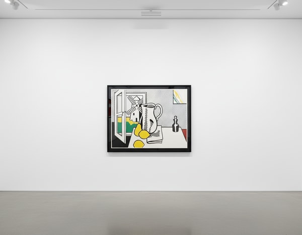 Roy Lichtenstein - Still Life With Windmill, from Six Still Lifes (C. 132), 1974, Lithograph and screen print