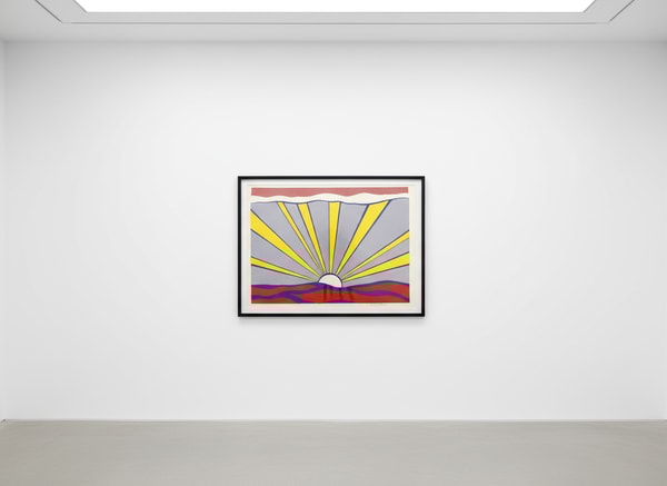 Roy Lichtenstein - Sunrise (C. II 7), 1965, Lithograph