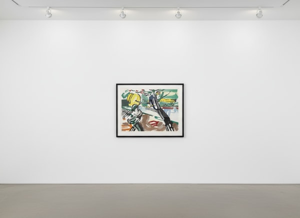 Roy Lichtenstein - The Sower (C. 211), from Landscapes, 1985, Lithograph, woodcut, and screen print in colors