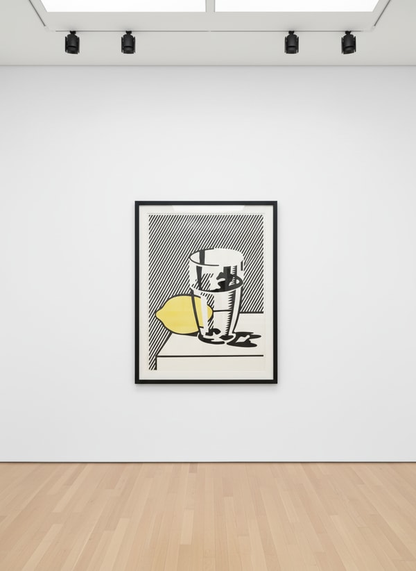 Roy Lichtenstein - Untitled (Still Life With Lemon and Glass) (C. 134), 1974, Screen print