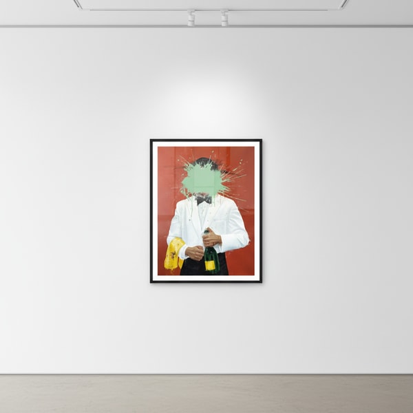 Sage Barnes - After Hours (Light Green) Hand Embellished Print, 2023, Giclée on archival cold press cotton rag 300 gsm
Uni...