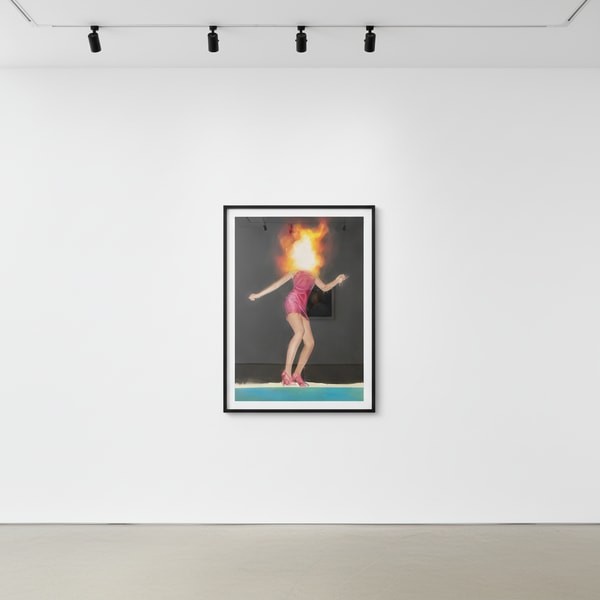 Sage Barnes - Disco Inferno, 2022, Giclée on archival cold press cotton rag 300 gsm