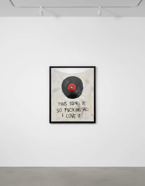 Sage Barnes - Our Song, 2022, Acrylic & mixed media on canvas