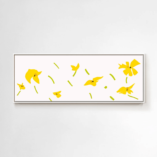 Alex Katz - Flowers in the Wind, 2024