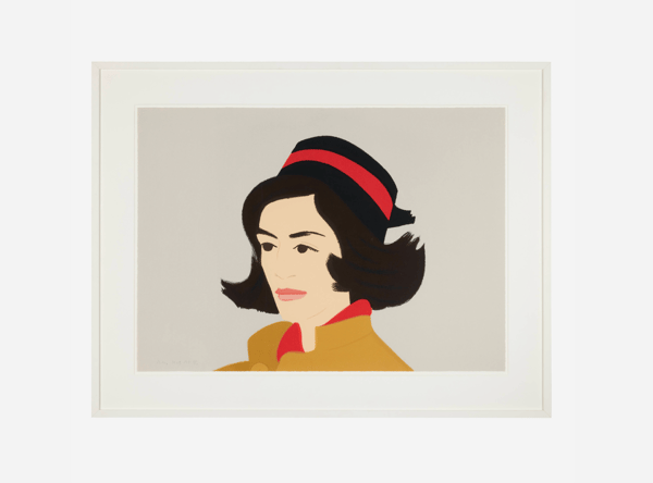 Alex Katz - Ada in Hat, 1990, Screen print on paper