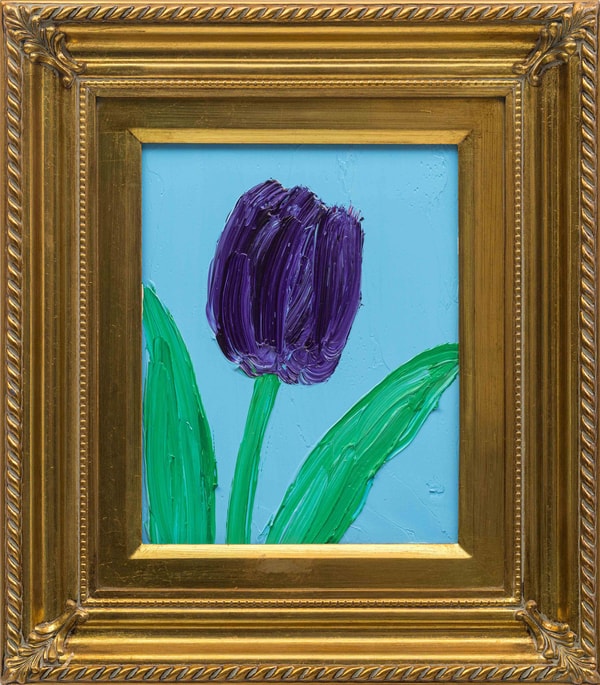 Hunt Slonem - Tulip Purple, 2026