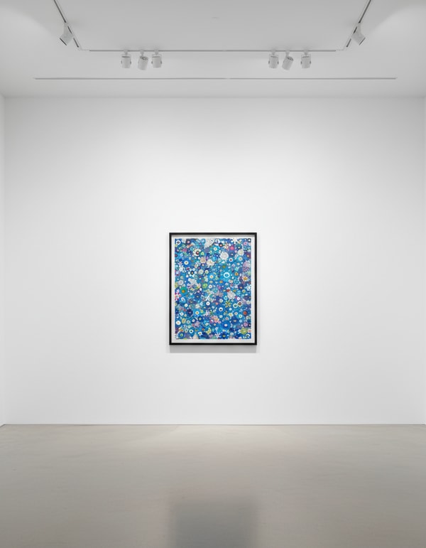 Takashi Murakami - An Homage to IKB , 1957 , F, 2020, Offset print with cold stamp