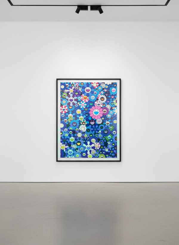 Takashi Murakami - An Homage To Yves Klein Blue, 2012, Lithograph