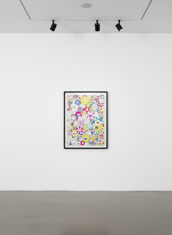 Takashi Murakami - An Homage To Yves Klein, Multicolour B, 2012, Lithograph