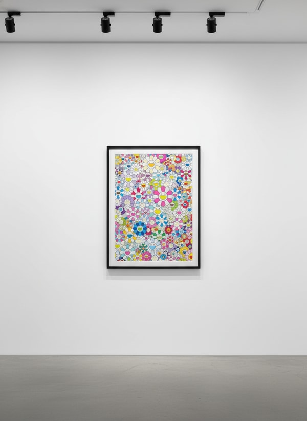 Takashi Murakami - An Homage to Yves Klein, 2012, Screen print