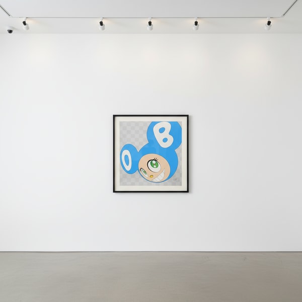 Takashi Murakami - And Then Aqua Blue, 1999, Offset Lithograph