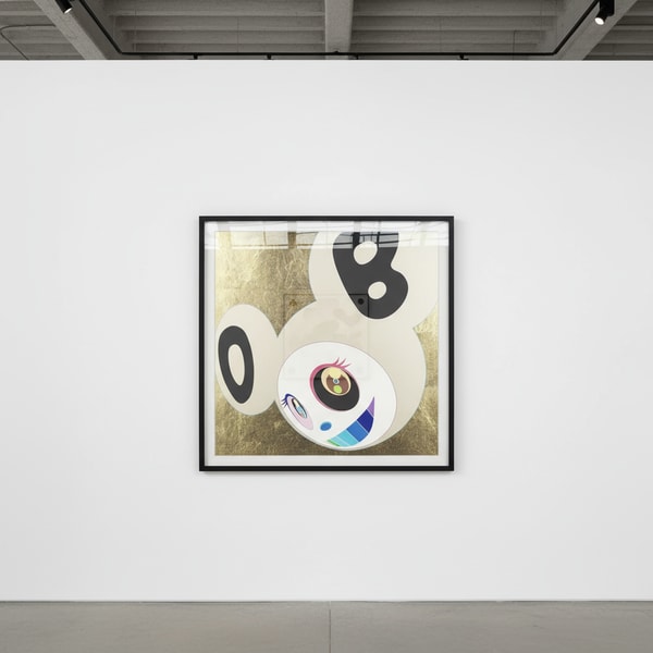 Takashi Murakami - And Then (gold), 2005, Screenprint