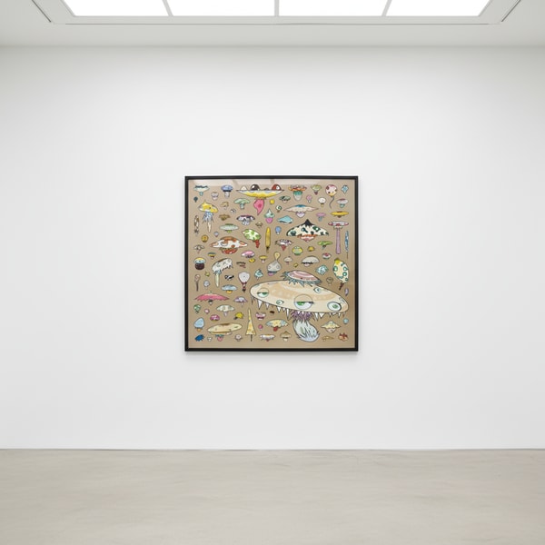 Takashi Murakami - Champignons, 2002, Lithograph