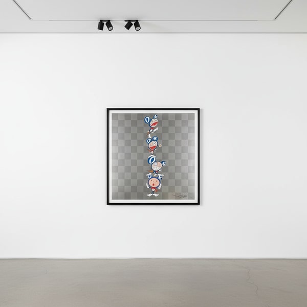Takashi Murakami - DOB Totem Pole, 2000, Lithograph