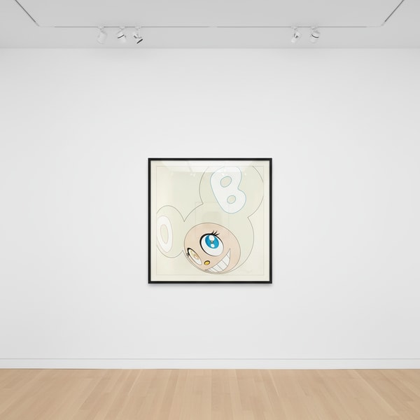 Takashi Murakami - DOB (white), 2003, Lithograph