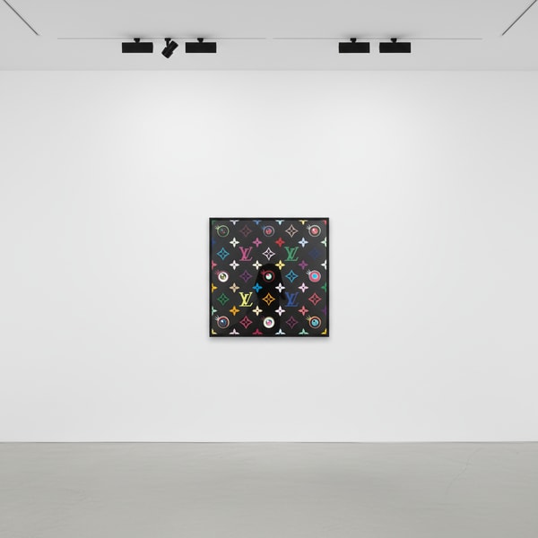 Takashi Murakami - Eye Love Superflat on Black, 2003, Screenprint